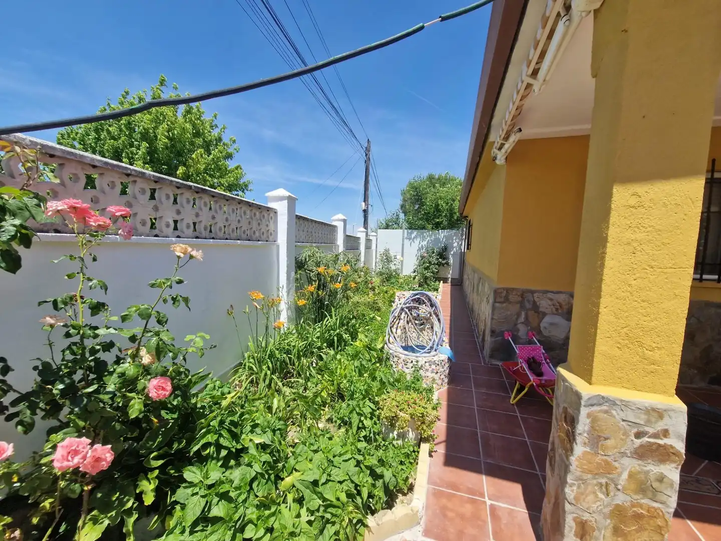 Garden of Houses for sale in Palomeque  with Heating, Private garden and Storage room