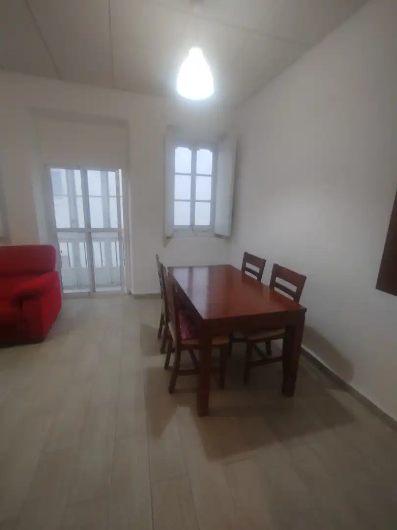Dining room of Flat for sale in Cádiz  with Furnished and Balcony