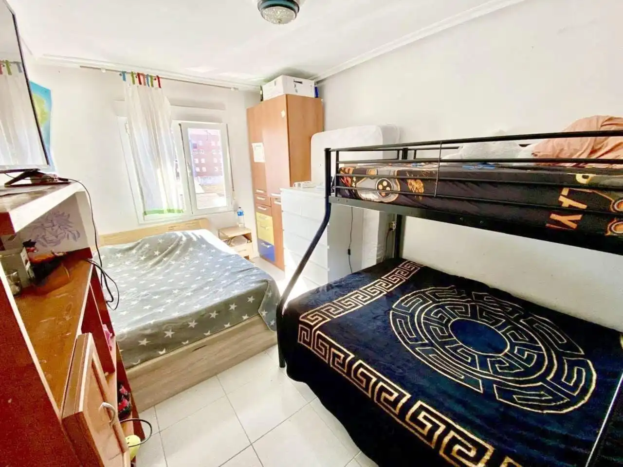 Bedroom of Flat for sale in Málaga