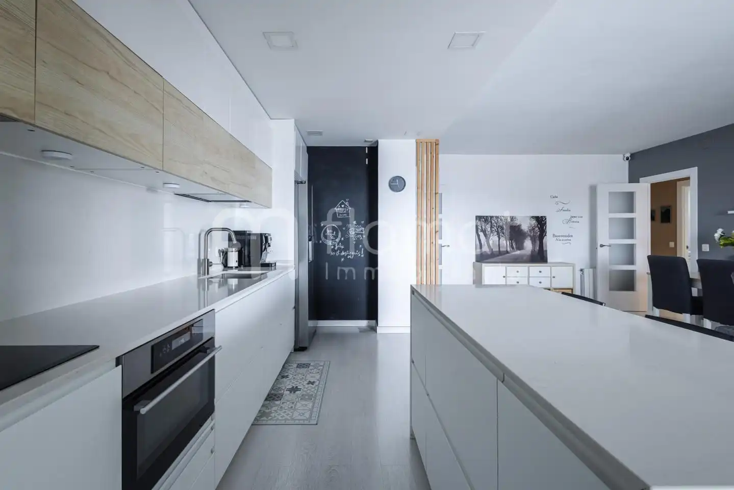 Cocina de Ático en venta en Montgat con Aire acondicionado, Calefacción y Parquet