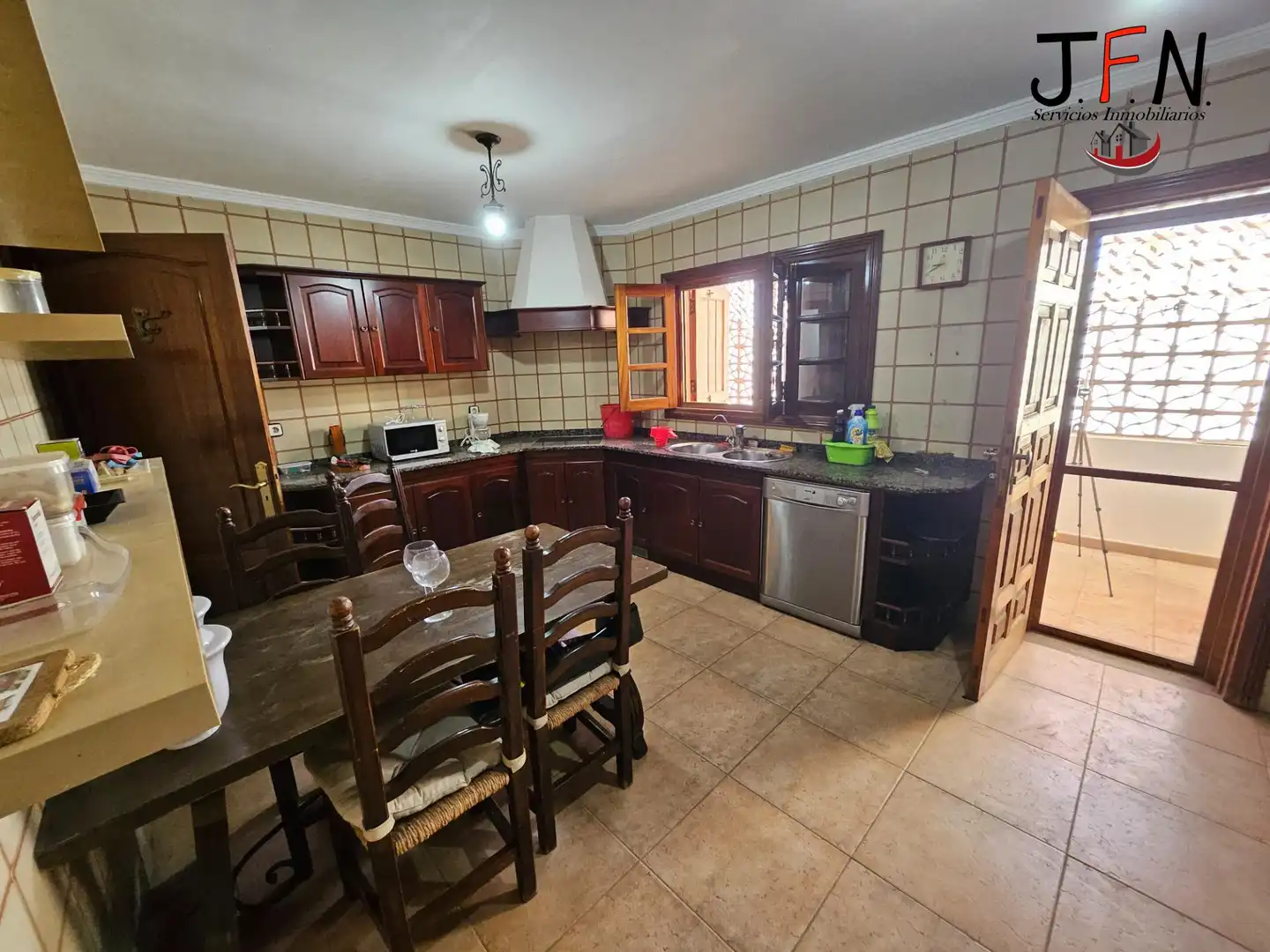 Cocina de Casa o chalet en venta en Puerto del Rosario con Aire acondicionado, Jardín privado y Trastero