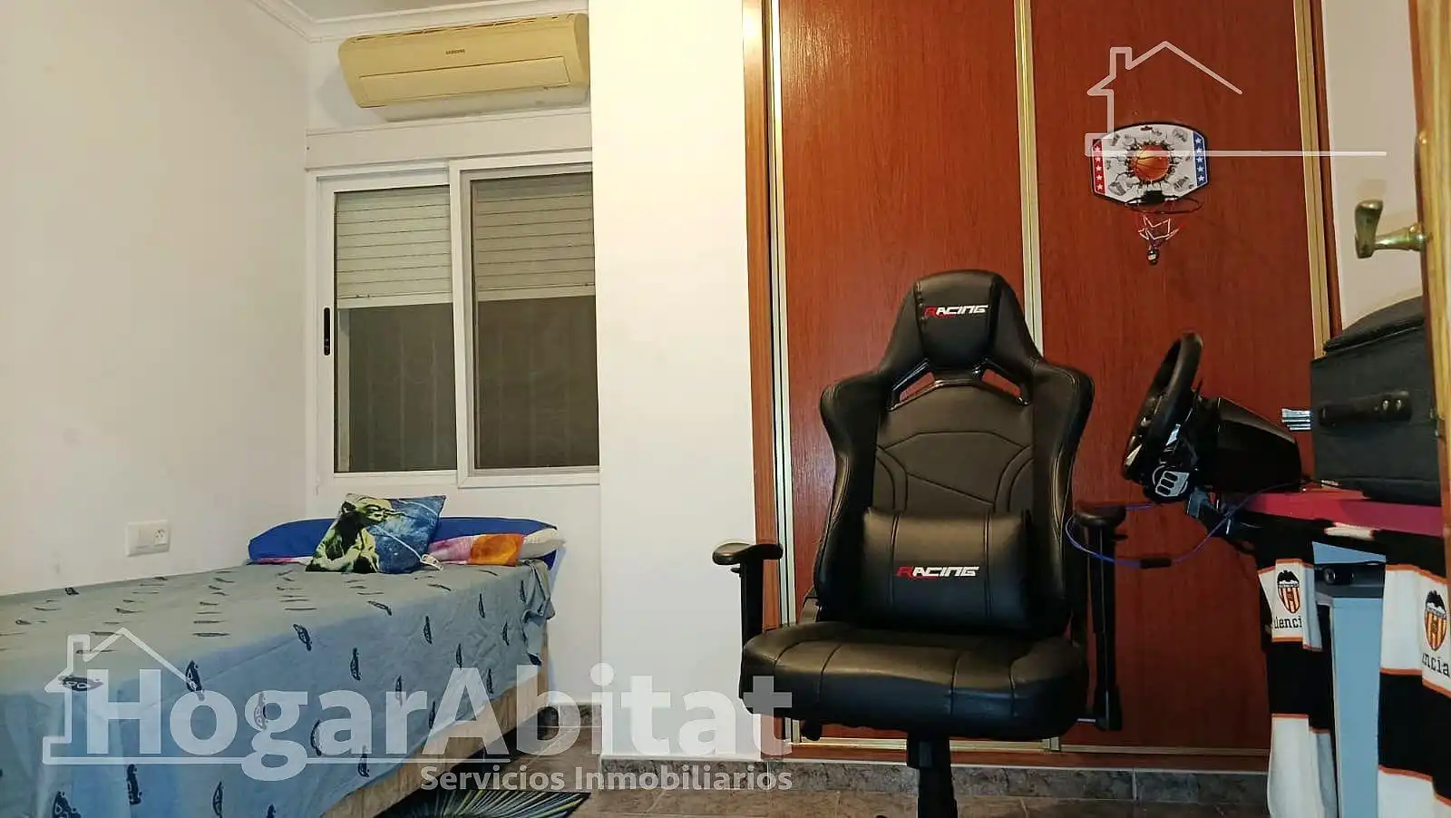 Bedroom of Houses for sale in Oliva  with Air Conditioner, Private garden and Terrace