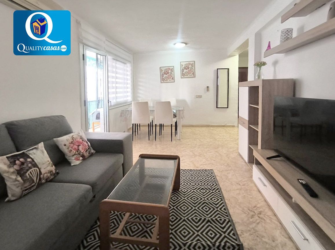 Sala d'estar de Pis en venda en San Vicente del Raspeig / Sant Vicent del Raspeig amb Aire condicionat, Calefacció i Terrassa