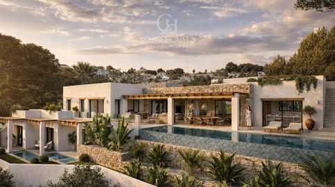 VILLA IBICENCA DE OBRA NUEVA EN CONSTRUCCION CERCA DEL MAR EN MORAIRA, imatge 2