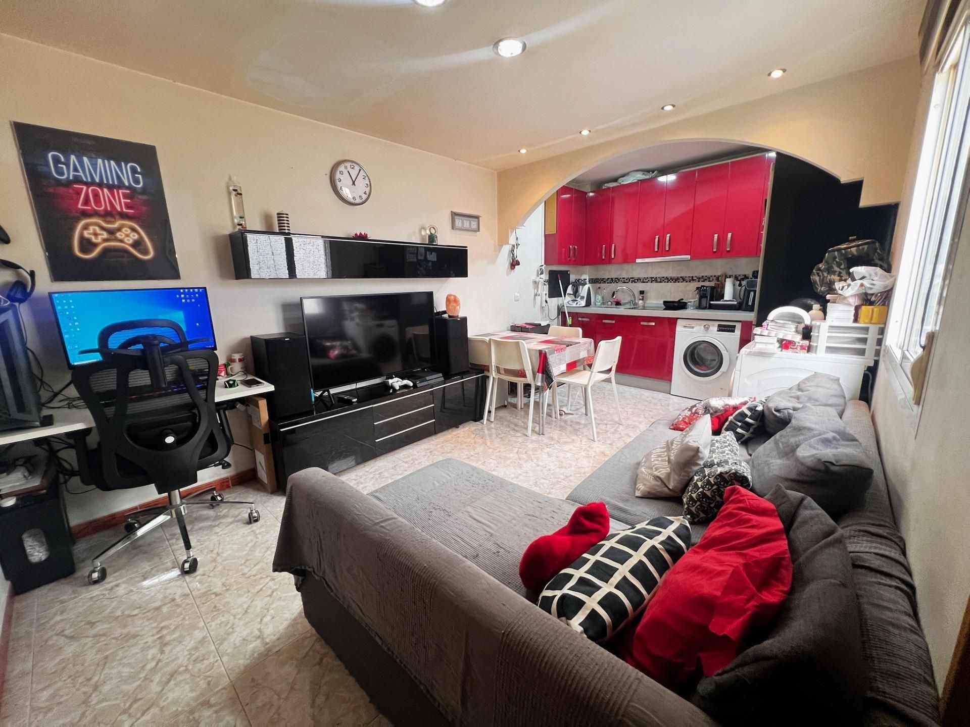 Sala d'estar de Apartament en venda en Mijas amb Aire condicionat, Calefacció i Terrassa