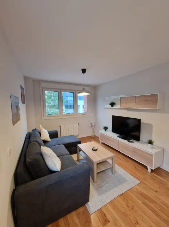 Living room of Flat for rent in Urduliz  with Heating, Terrace and Storage room