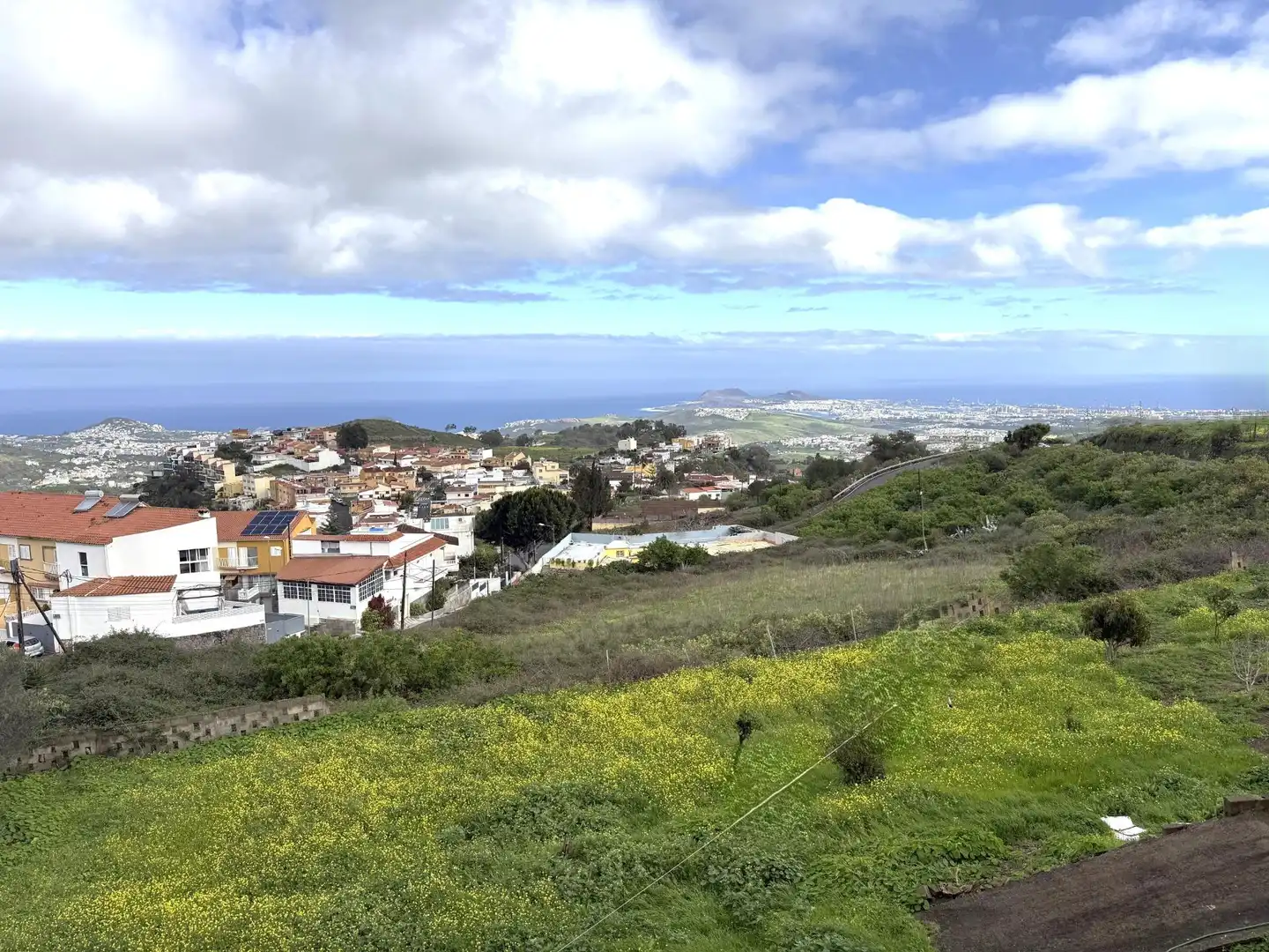 Vista exterior de Casa o xalet en venda en Teror amb Aire condicionat, Calefacció i Jardí privat