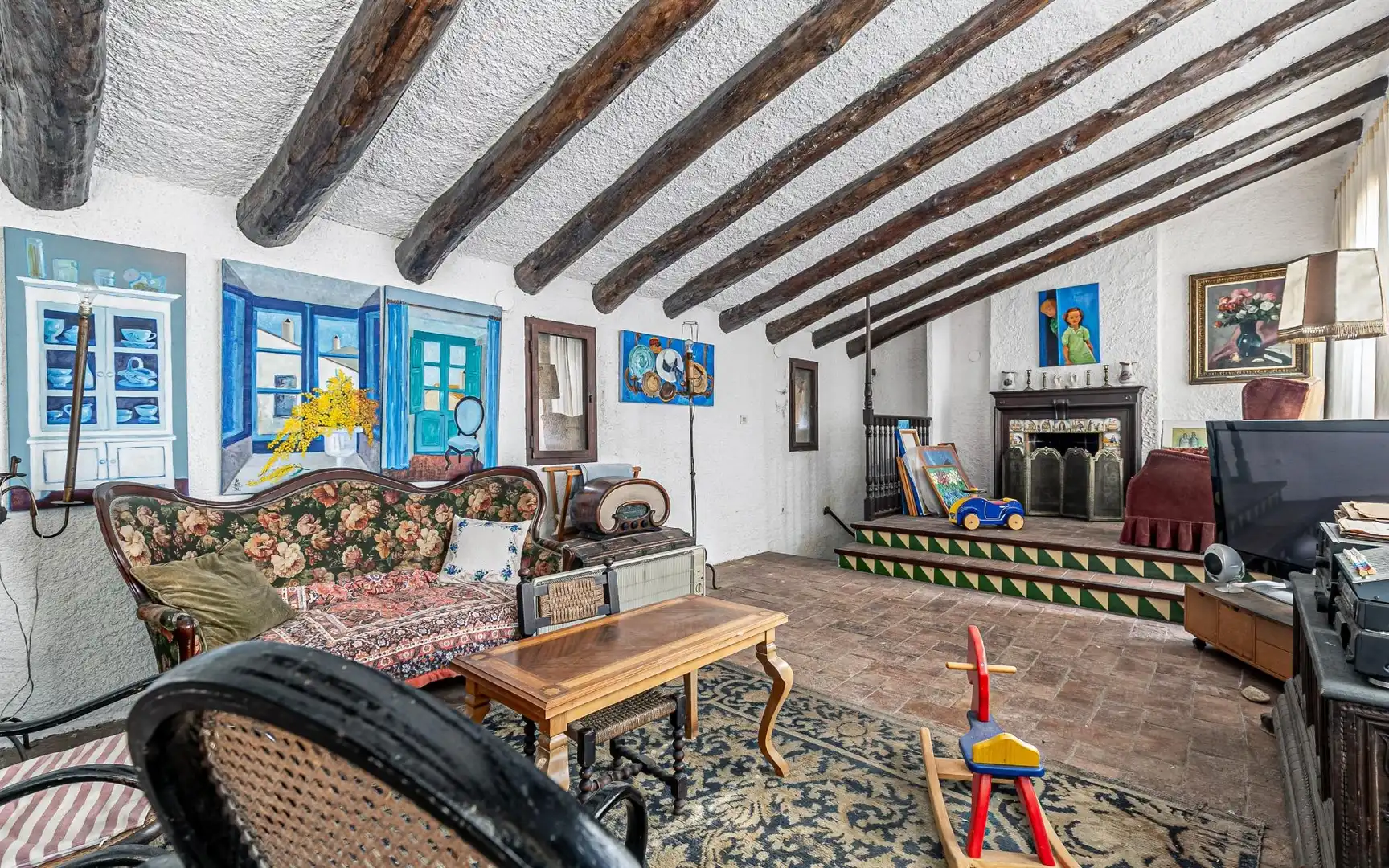 Sala de estar de Casa o chalet en venta en Sant Andreu de la Barca
