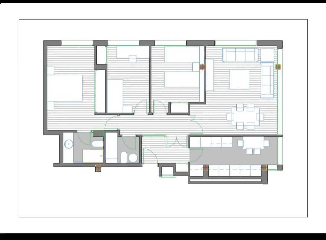 Wohnung zur Miete in Santander mit Heizung, Privatgarten und Abstellraum