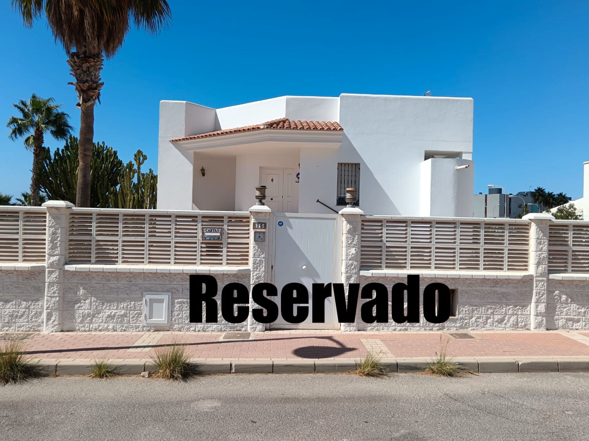 Exterior view of House or chalet for sale in El Ejido  with Heating, Private garden and Swimming Pool