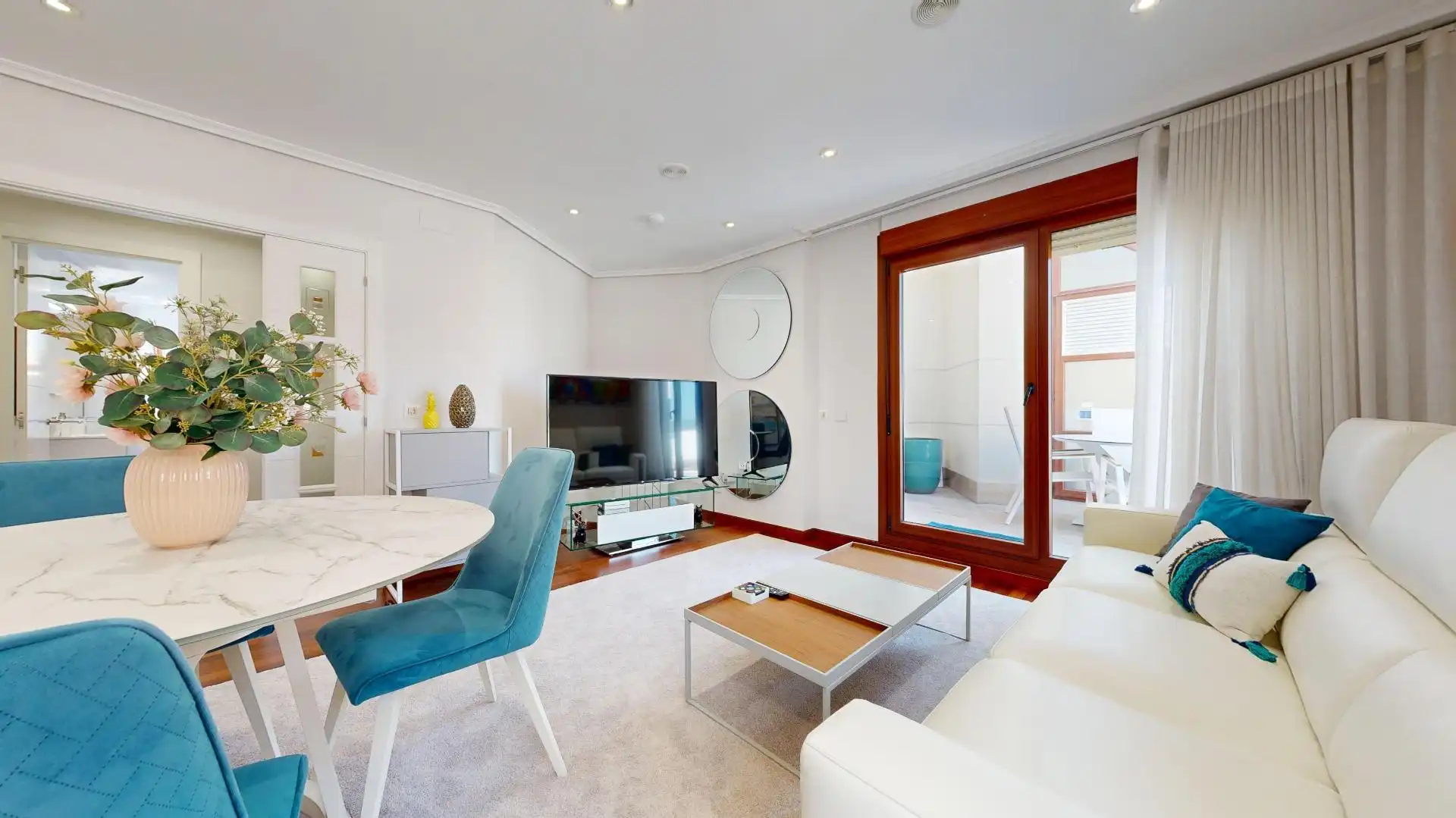 Sala de estar de Ático en venta en Galdakao con Calefacción, Terraza y Trastero