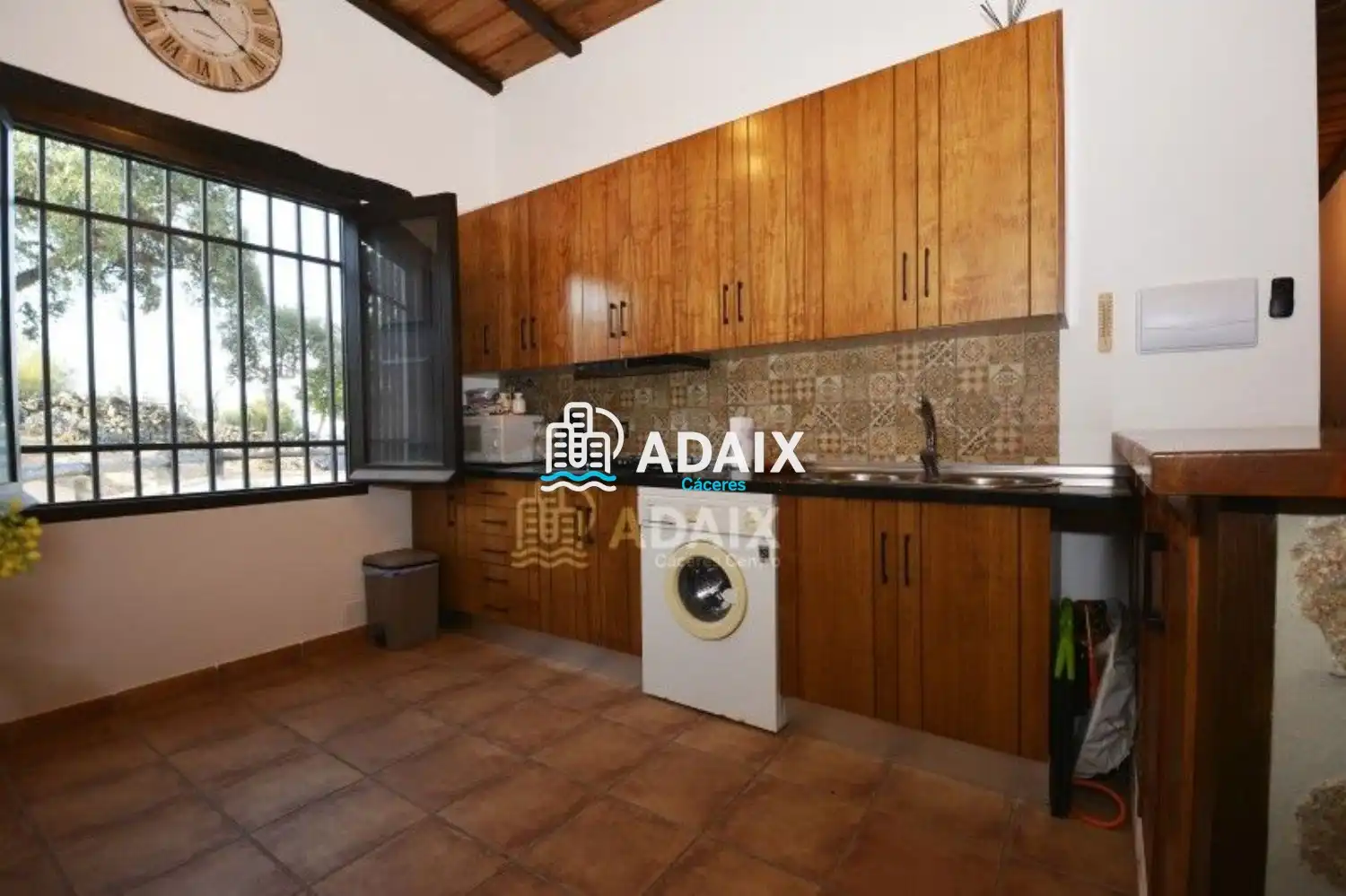 Jardín de Finca rústica en venta en Aliseda con Aire acondicionado y Terraza