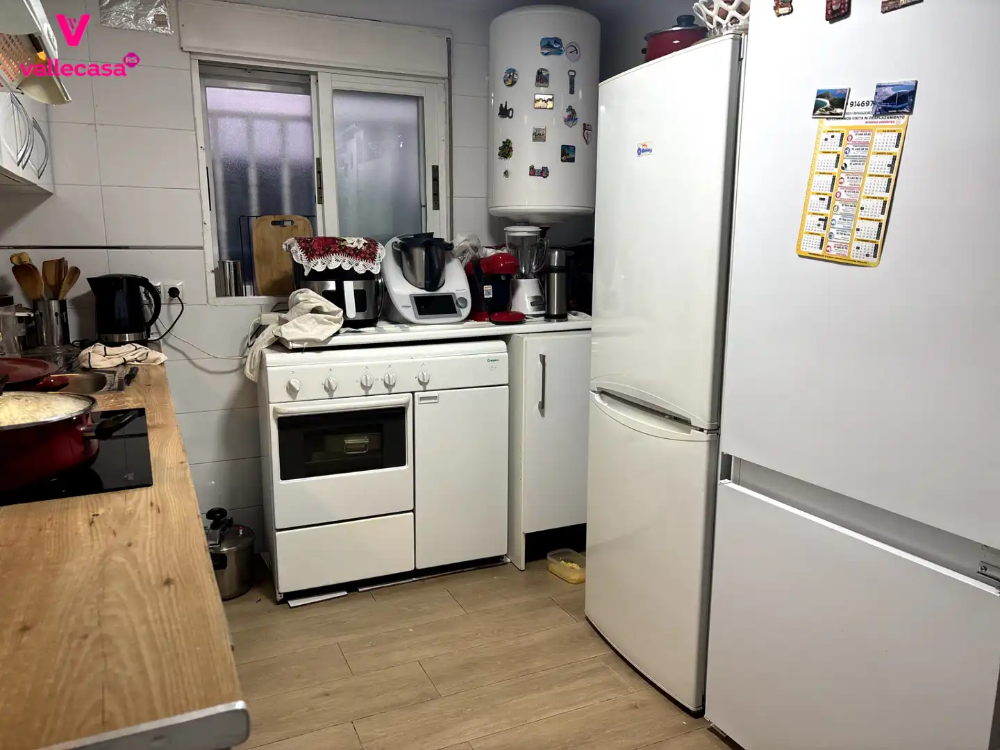 Cocina de Casa adosada en venta en Madrid con Aire acondicionado, Parquet y Terraza