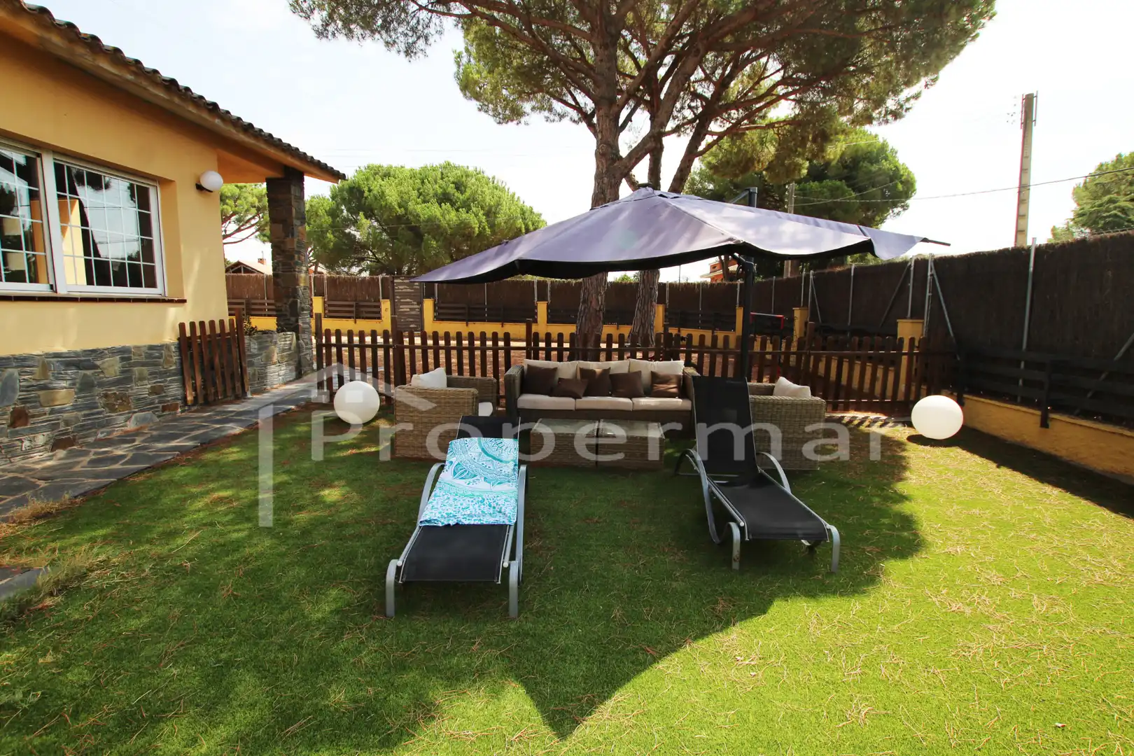 Jardín de Casa o chalet en venta en Sant Antoni de Vilamajor con Aire acondicionado, Calefacción y Jardín privado