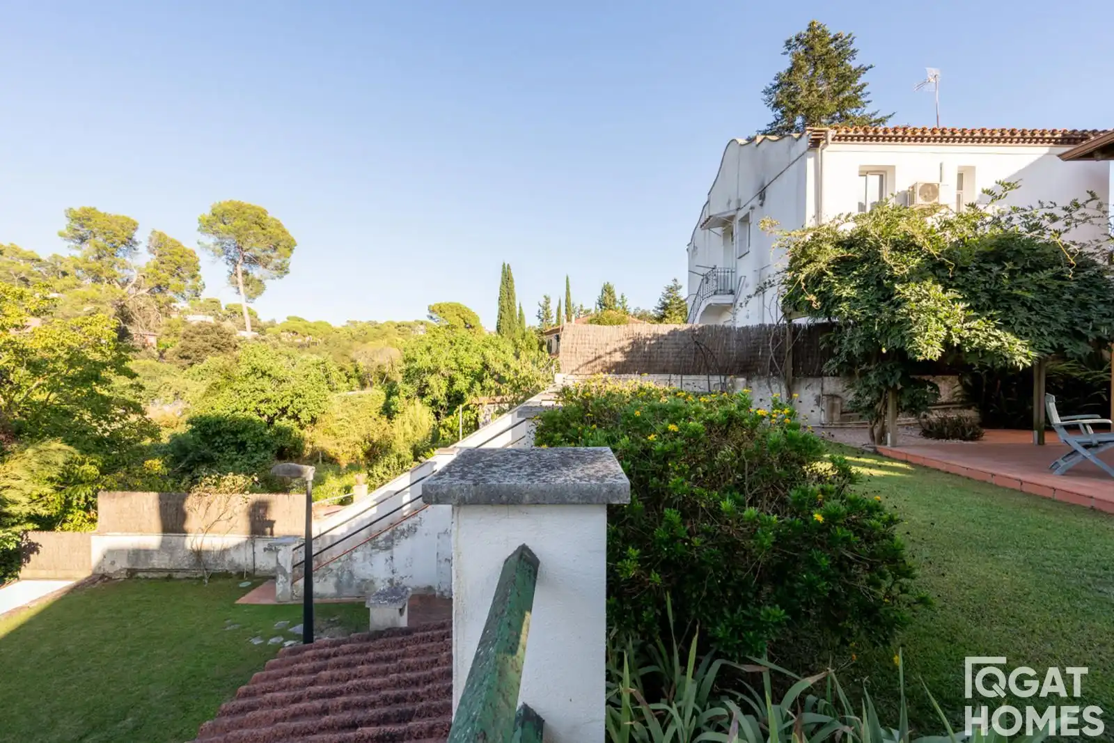 Jardí de Casa o xalet en venda en Sant Cugat del Vallès amb Aire condicionat, Calefacció i Terrassa