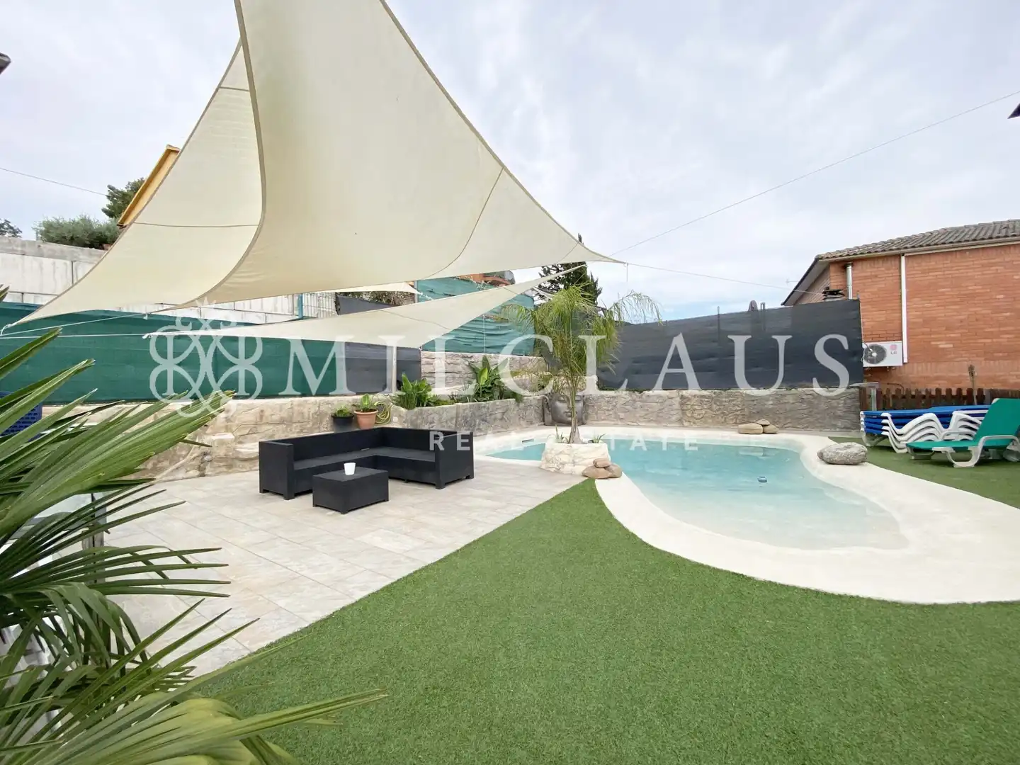Terrasse von Haus oder Chalet zum Verkauf in Lliçà d'Amunt mit Klimaanlage, Heizung und Privatgarten