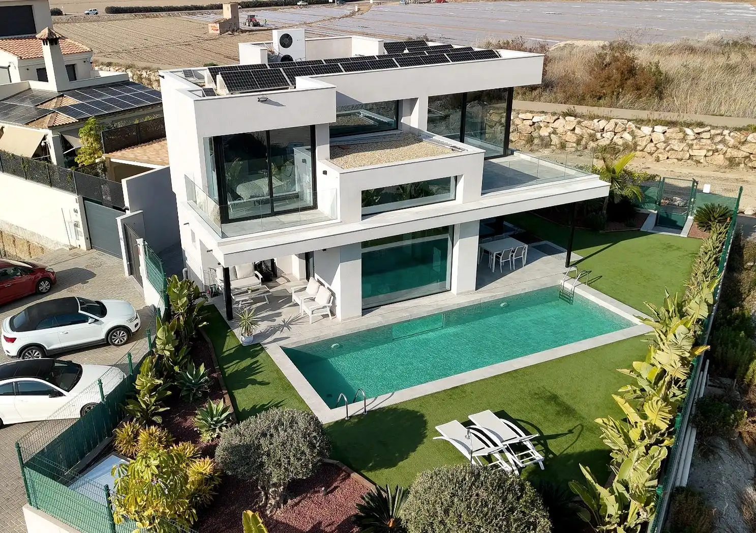 Exterior view of Houses for sale in Vera  with Air Conditioner, Heating and Private garden