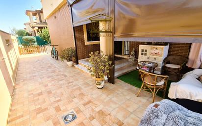 Terrace of House or chalet for sale in Aljaraque  with Air Conditioner and Swimming Pool