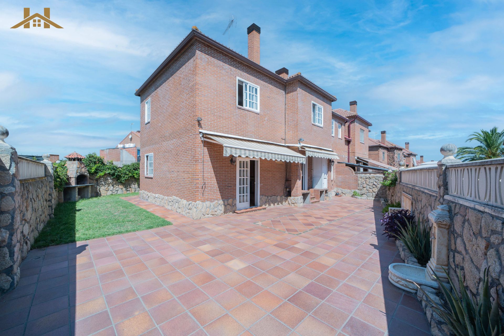 Garden of Single-family semi-detached for sale in Arroyomolinos (Madrid)  with Heating, Private garden and Terrace