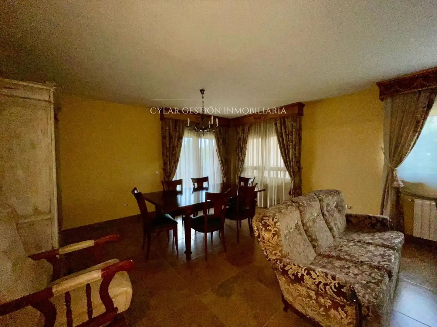 Comedor de Casa o chalet en venta en San Cristóbal de la Cuesta con Calefacción, Parquet y Terraza