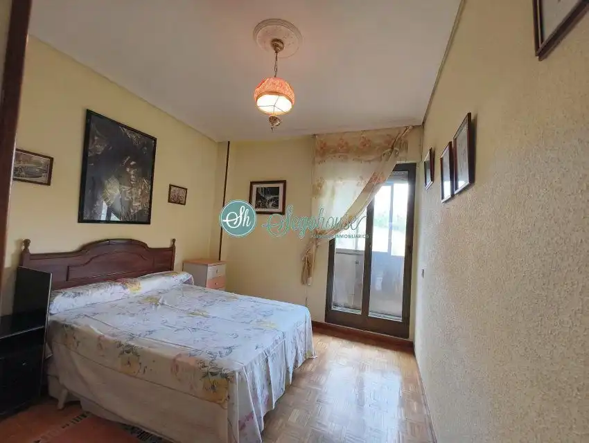 Schlafzimmer von Wohnung zum Verkauf in Segovia mit Heizung, Parkett und Terrasse