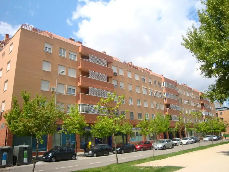 Exterior view of Flat for sale in Madrid  with Air Conditioner, Heating and Parquet flooring