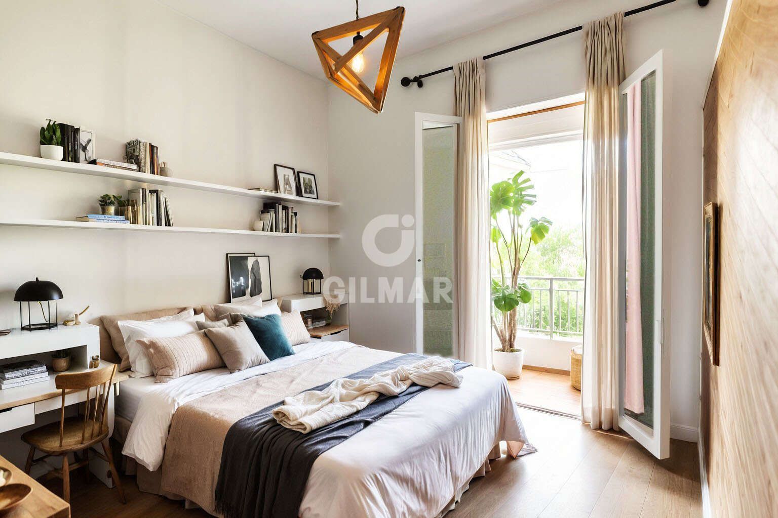 Bedroom of Flat for sale in  Sevilla Capital  with Heating and Balcony