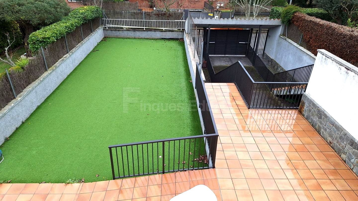 Terraza de Casa adosada en venta en Argentona con Calefacción y Jardín privado