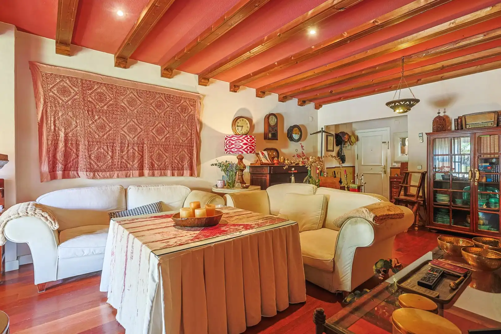 Sala de estar de Piso en venta en Tomares con Aire acondicionado, Jardín privado y Piscina comunitaria