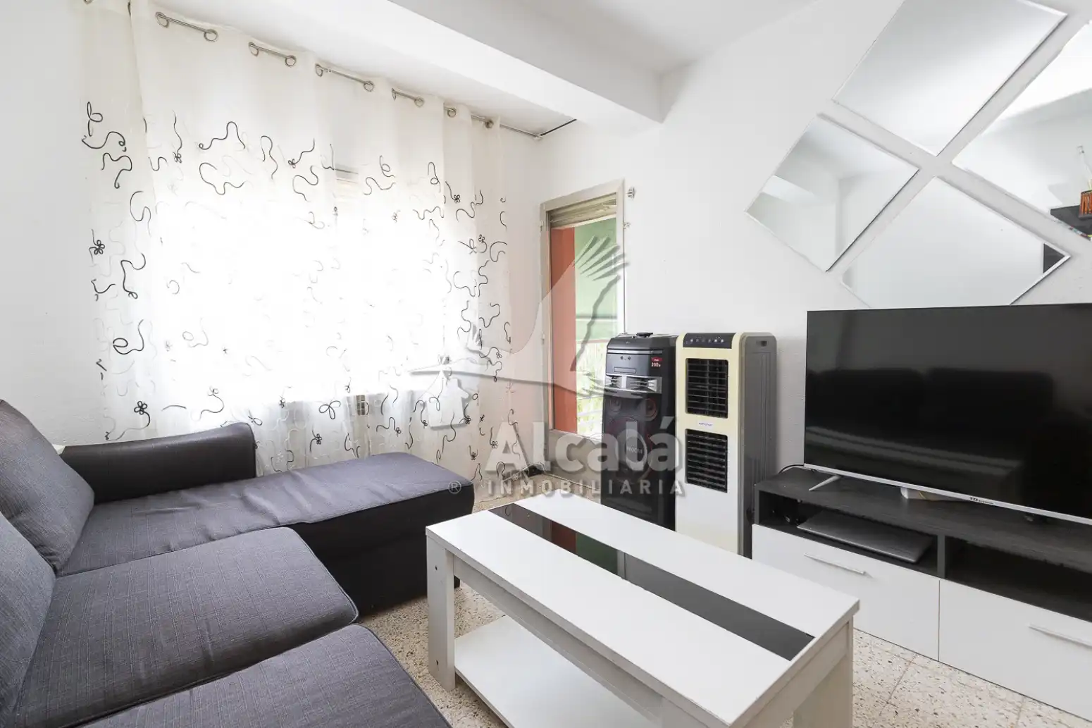 Sala de estar de Piso en venta en Alcalá de Henares con Calefacción y Terraza