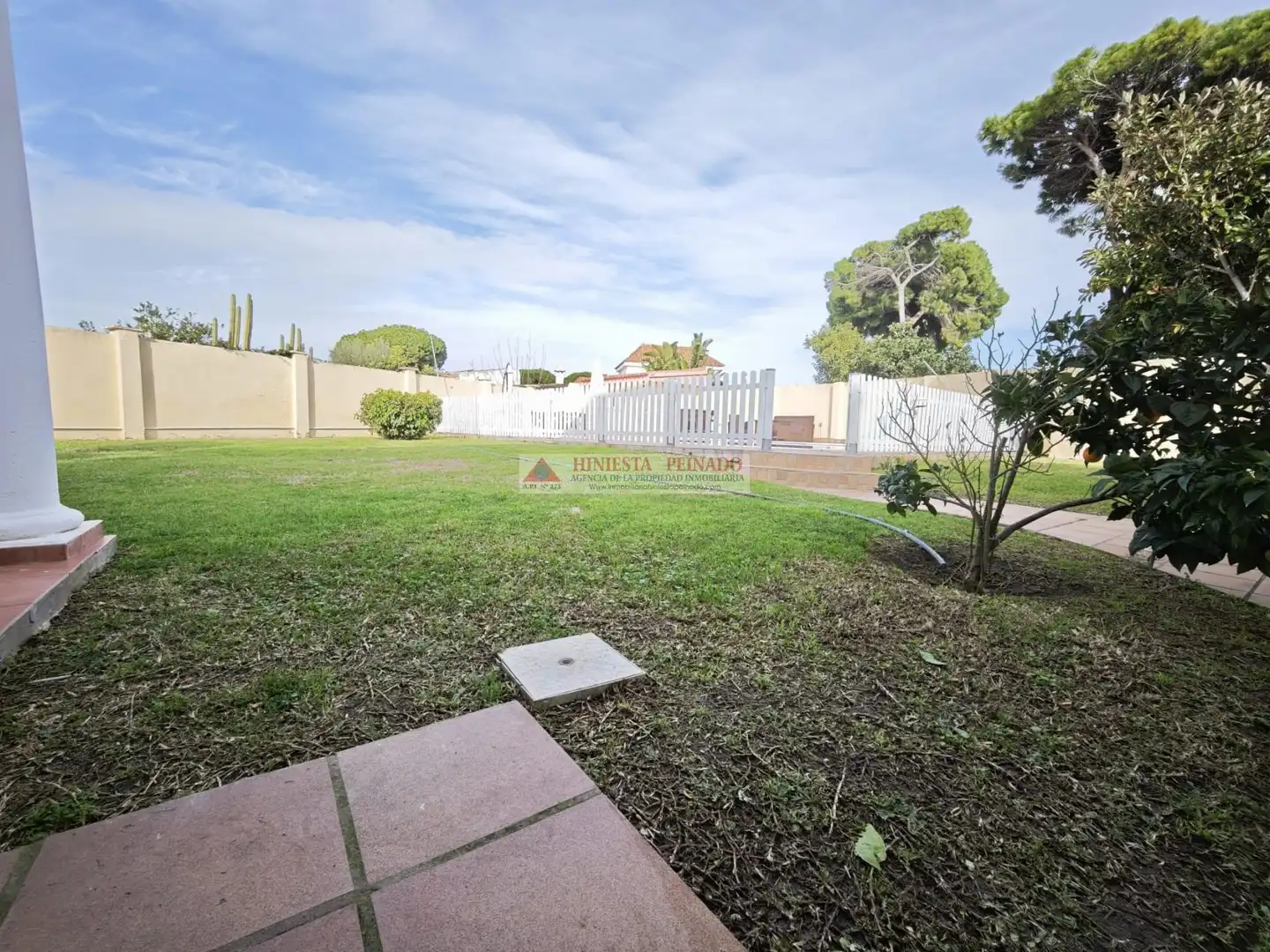 Jardí de Casa o xalet en venda en El Puerto de Santa María amb Aire condicionat i Piscina