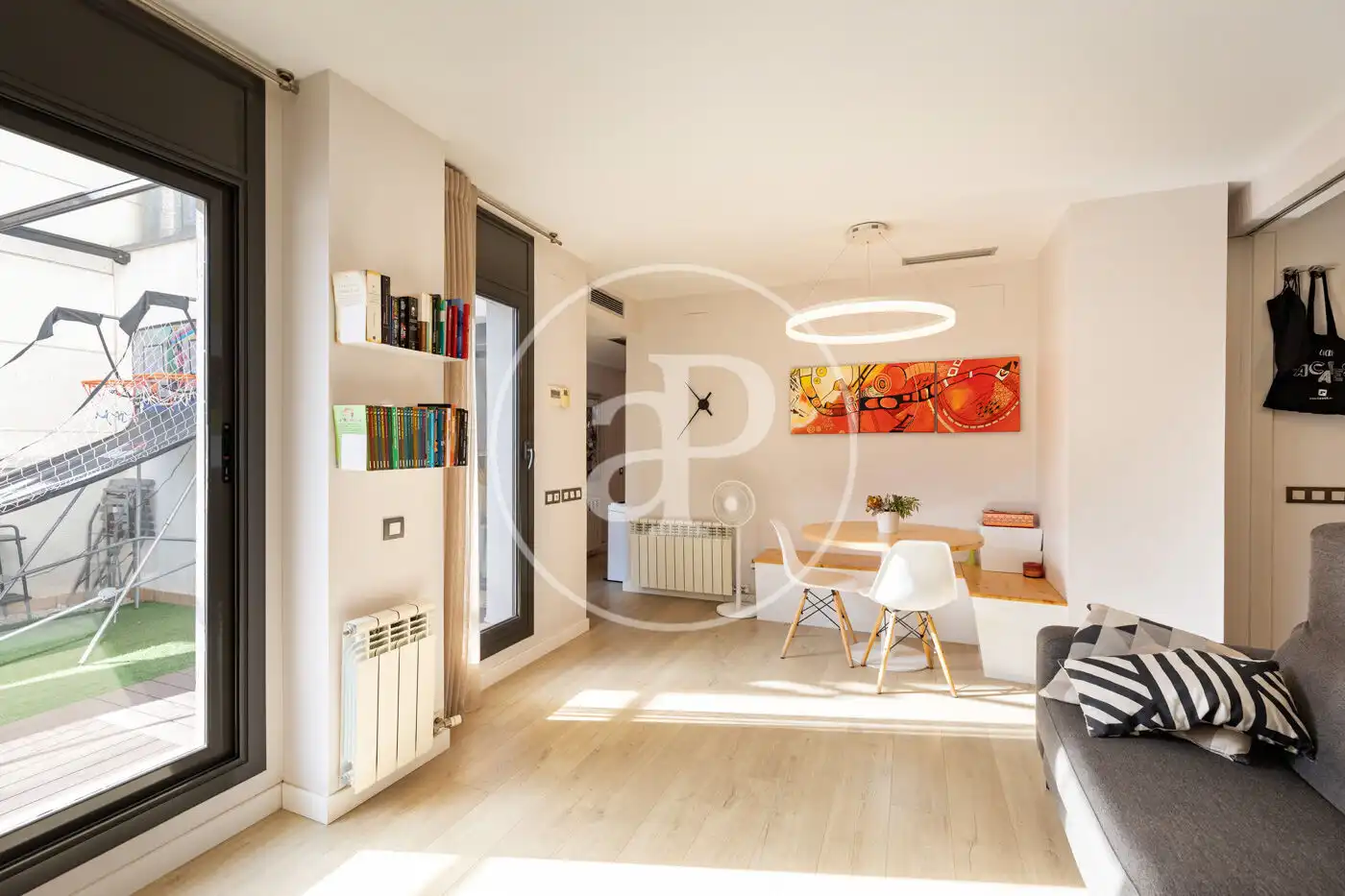 Sala de estar de Piso en venta en Les Corts