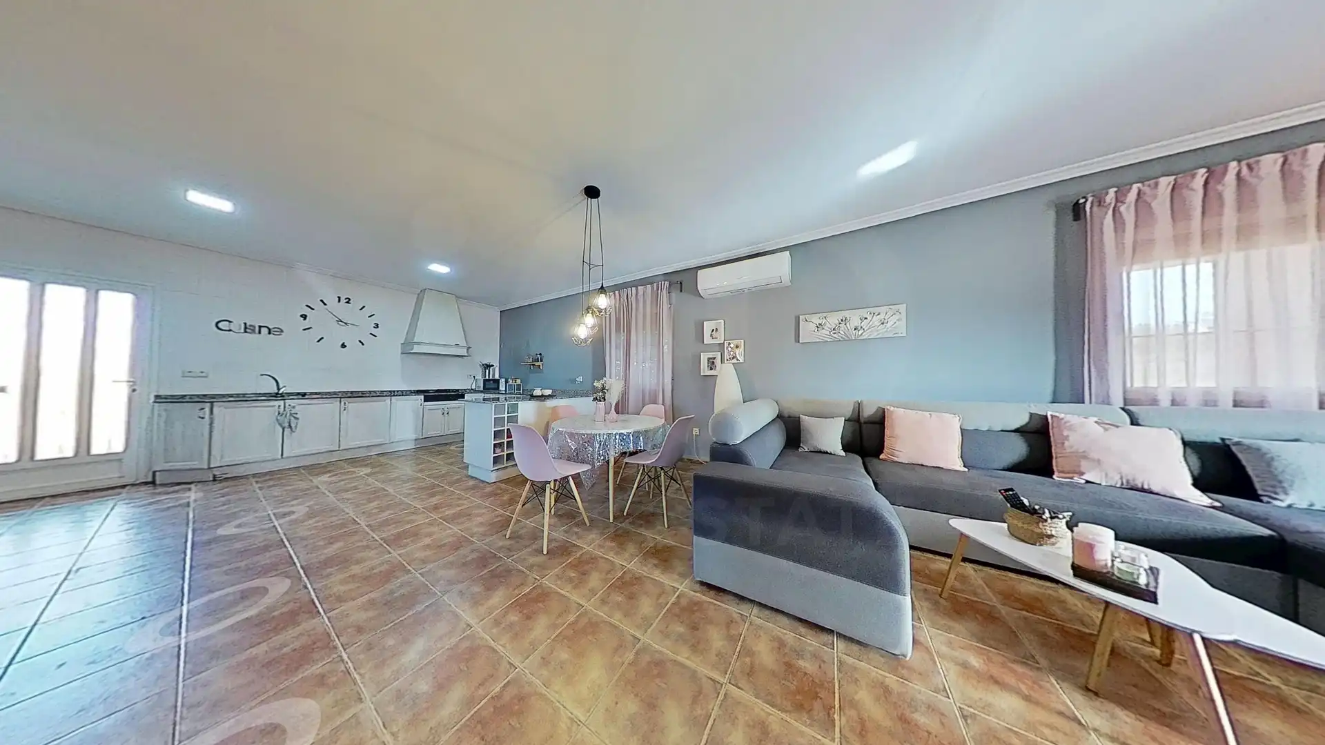 Living room of Houses for sale in Hondón de los Frailes  with Air Conditioner, Heating and Terrace