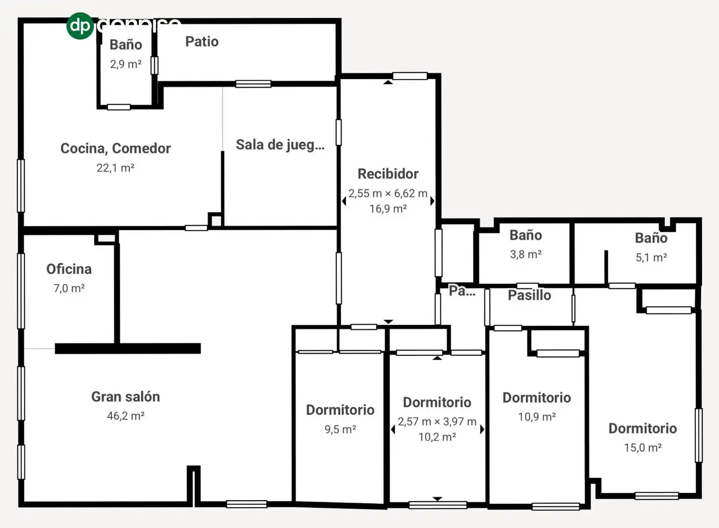 Piso en venta en Genil