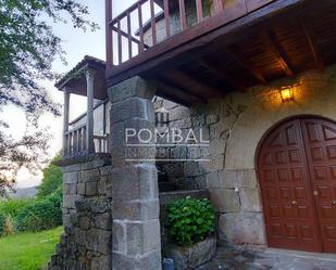 Exterior view of Country house for sale in Cenlle  with Heating, Private garden and Terrace