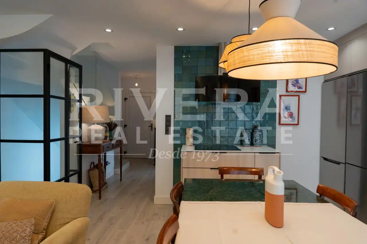 Kitchen of Detached homes for sale in Sanxenxo  with Heating, Private garden and Terrace