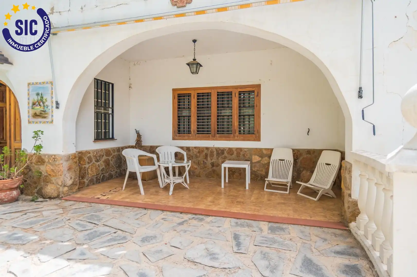 Terraza de Casa o chalet en venta en Serra con Aire acondicionado, Calefacción y Jardín privado