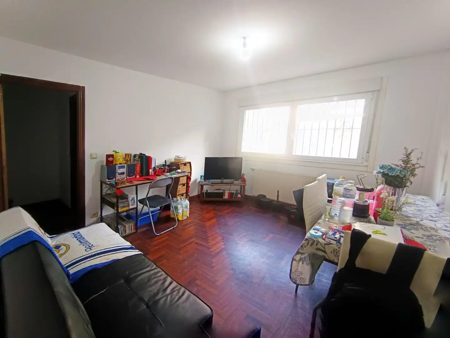Sala de estar de Piso en venta en Poio con Amueblado