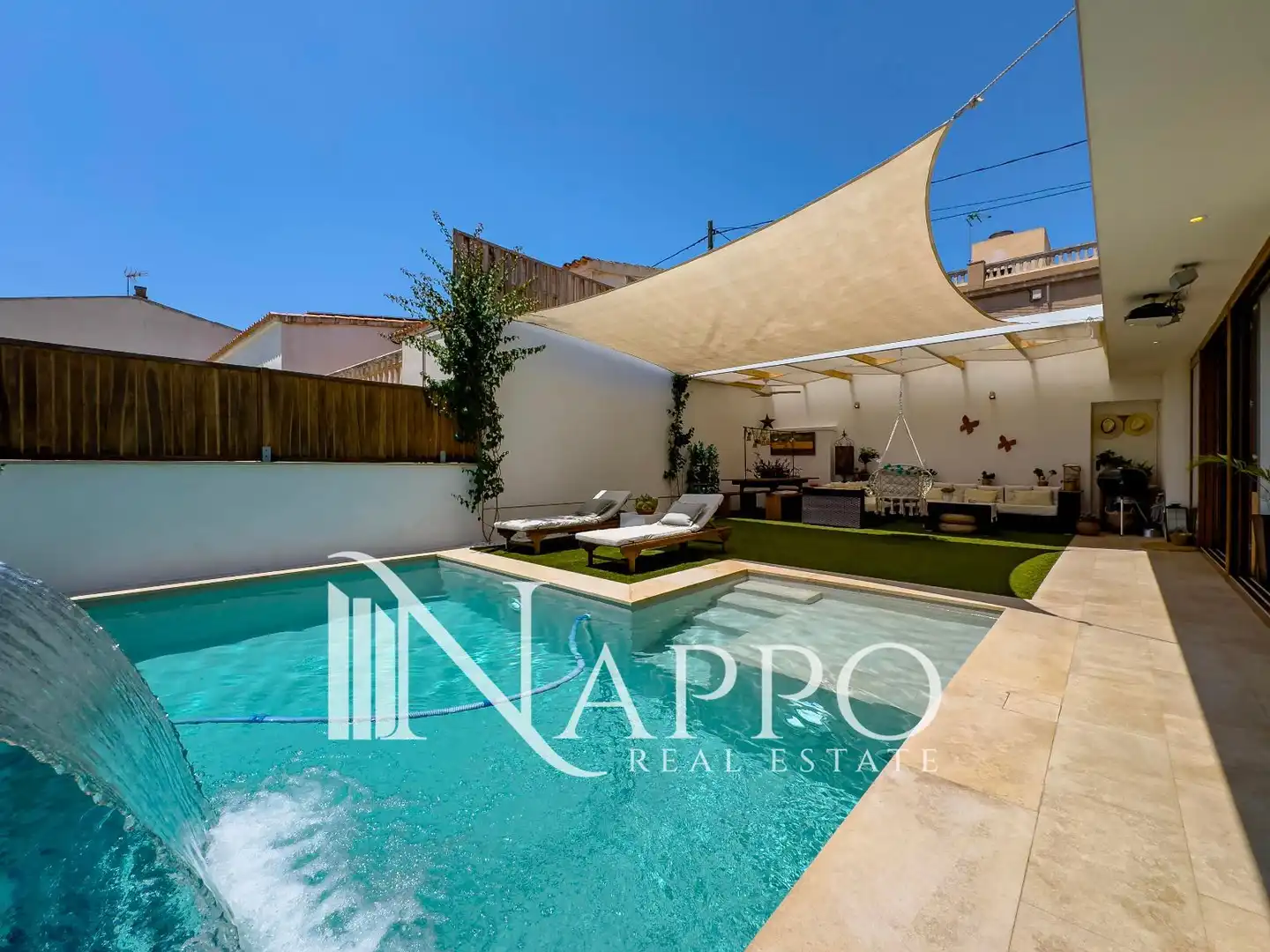 Swimming pool of Houses for rent in Marratxí  with Air Conditioner, Heating and Terrace