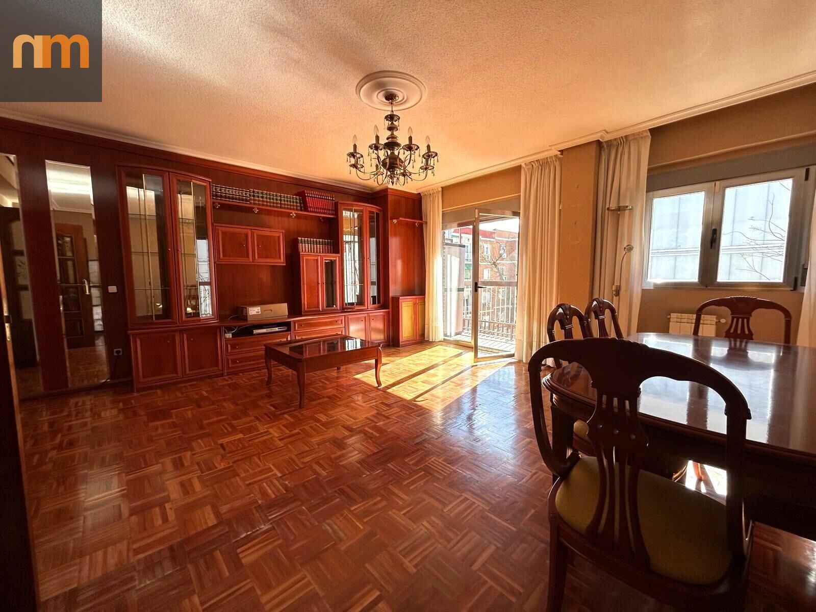 Sala de estar de Piso en venta en  Madrid Capital con Aire acondicionado y Calefacción