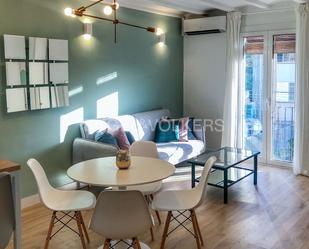 Living room of Attic for sale in  Barcelona Capital  with Balcony