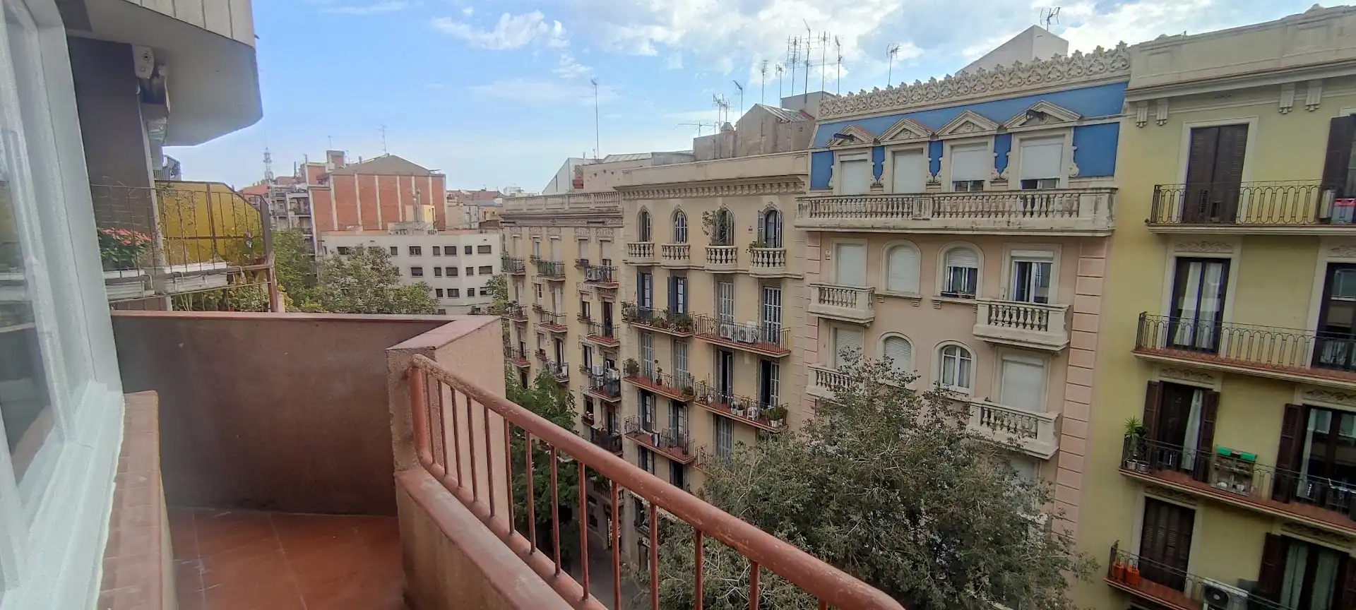 Terrasse von Wohnung zur Miete in Horta - Guinardó