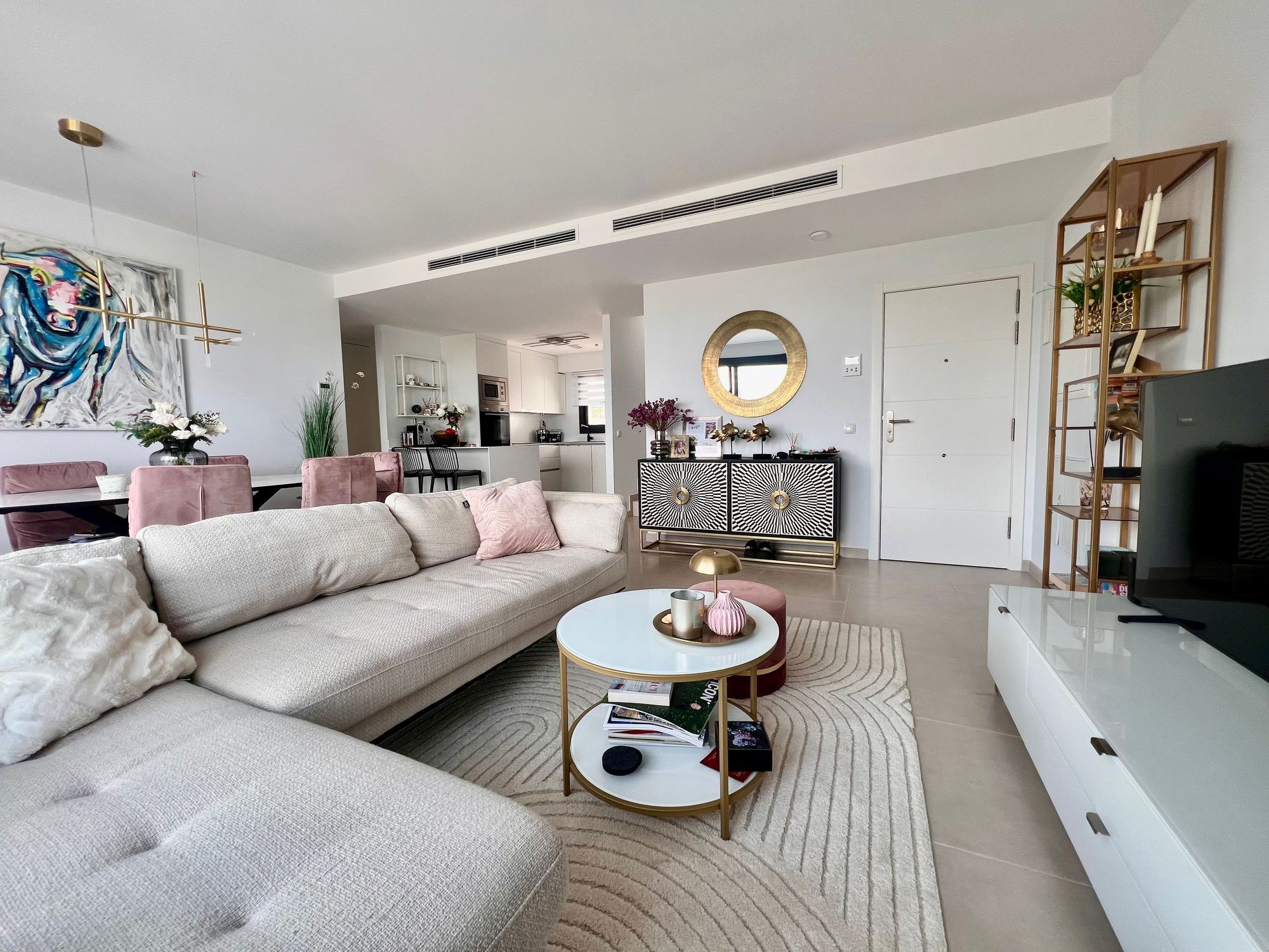 Living room of Attic for sale in Mijas  with Terrace and Balcony