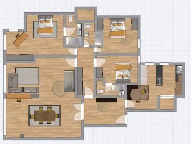 Apartament de lloguer en Madrid amb Aire condicionat, Calefacció i Moblat
