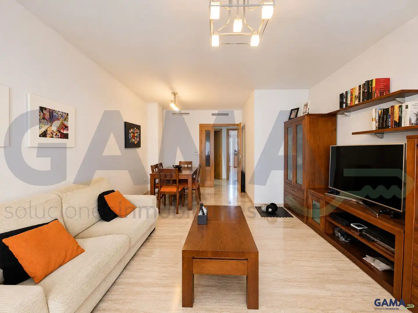 Sala de estar de Piso en venta en Algemesí con Aire acondicionado y Amueblado