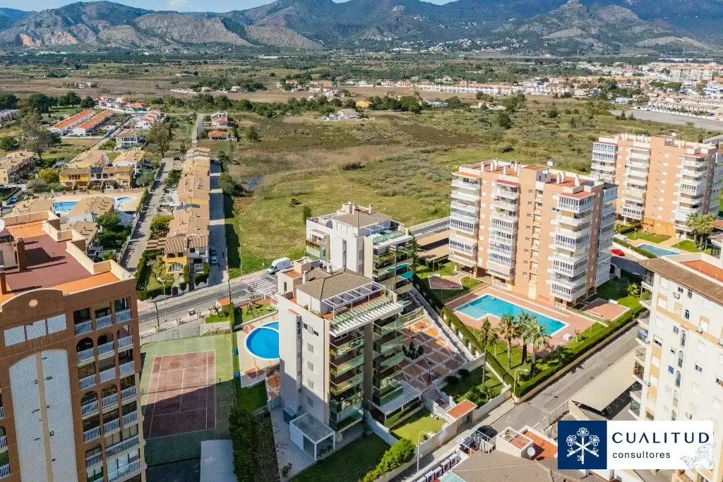 Exterior view of Flat for sale in Benicasim / Benicàssim  with Storage room