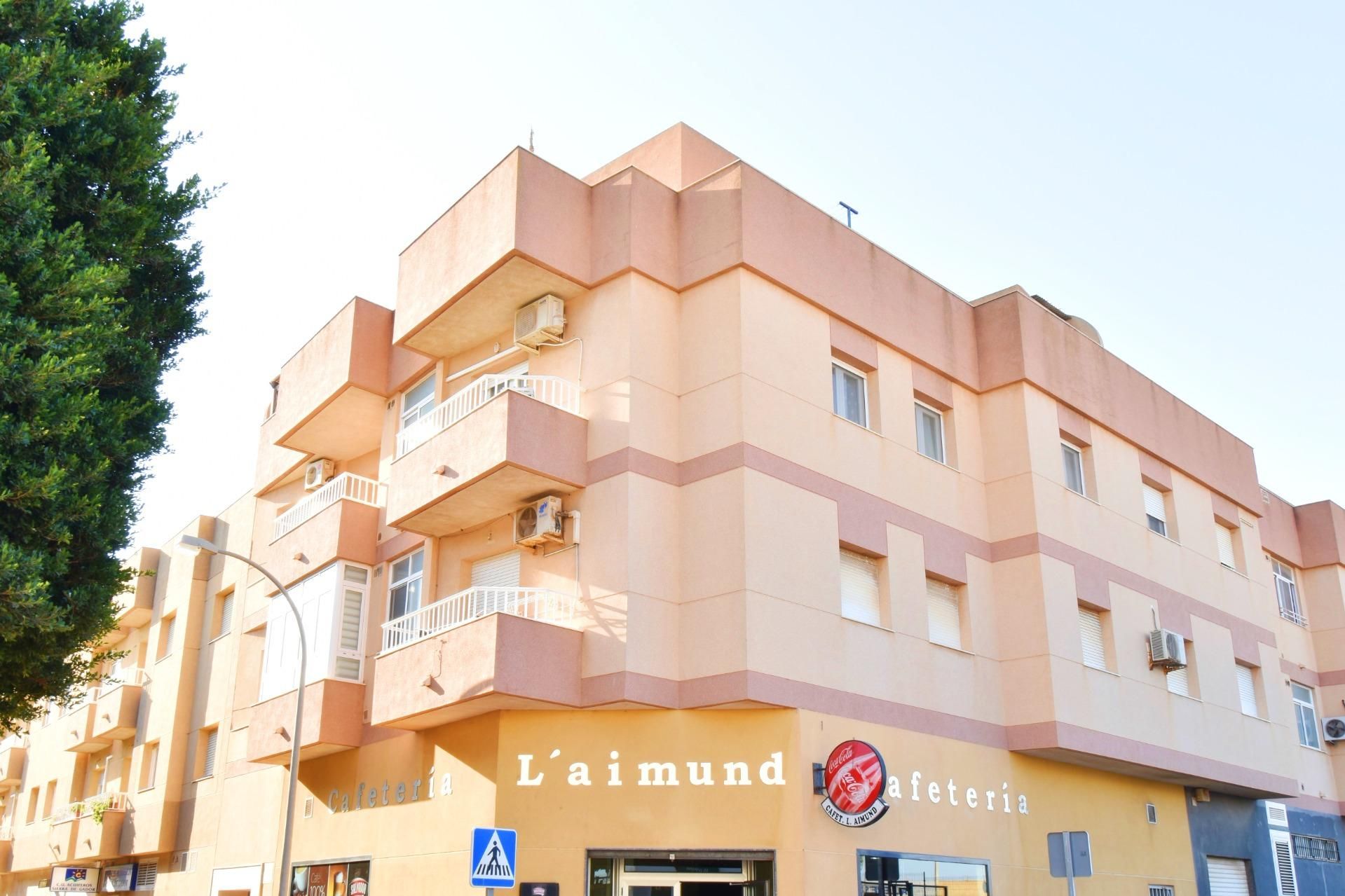 Exterior view of Flat for sale in El Ejido  with Air Conditioner and Balcony