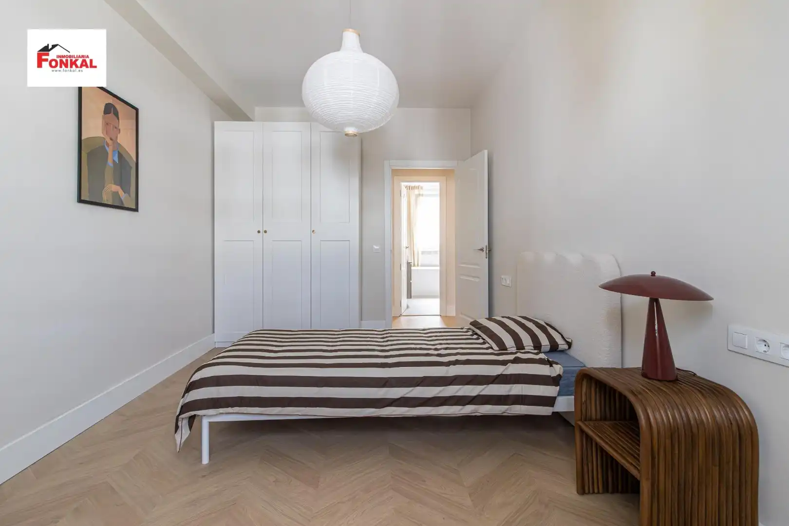 Bedroom of Flat for sale in Jerez de la Frontera  with Parquet flooring, Storage room and Furnished