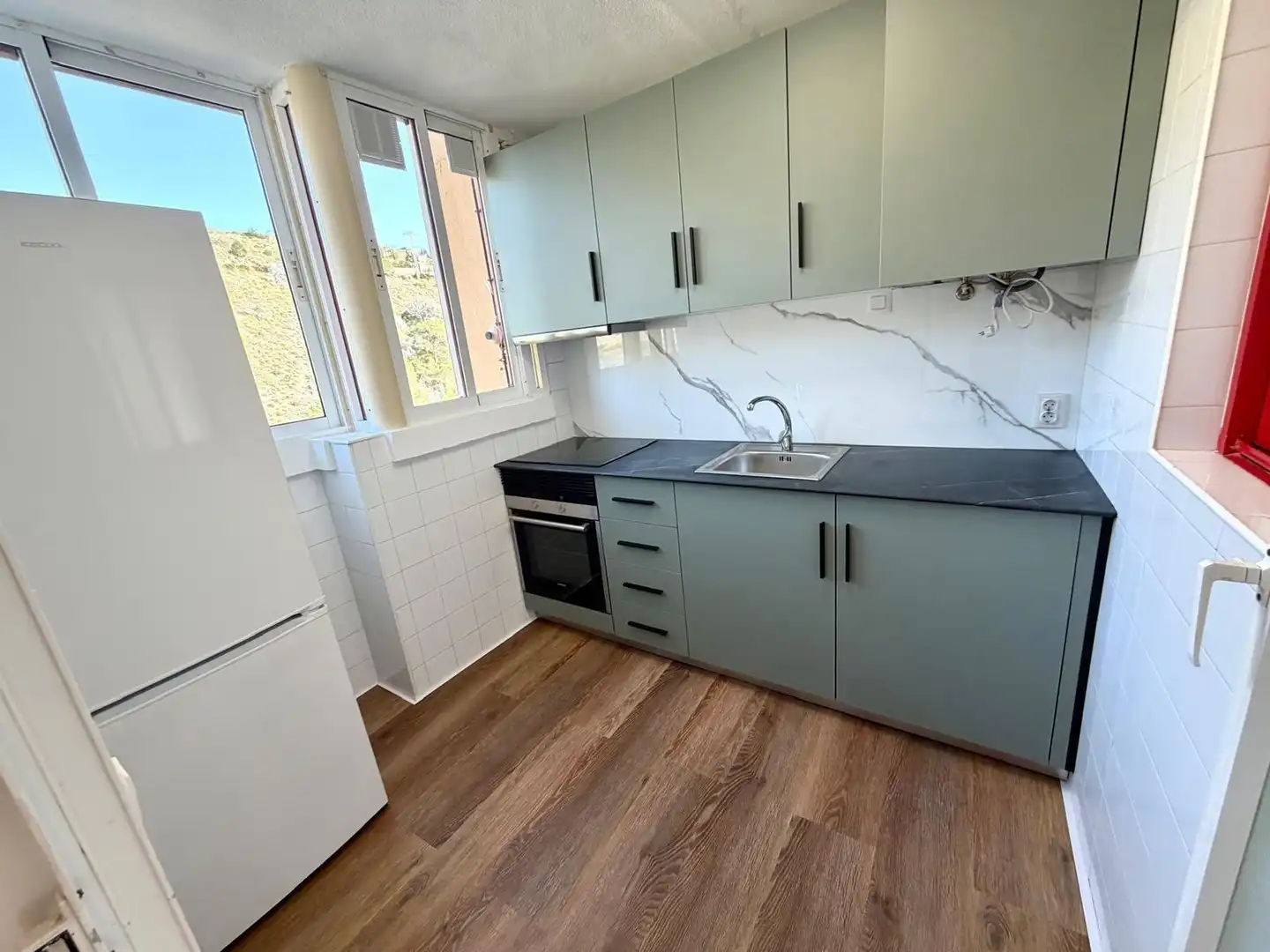Cocina de Ático en venta en Benidorm con Aire acondicionado, Jardín privado y Terraza