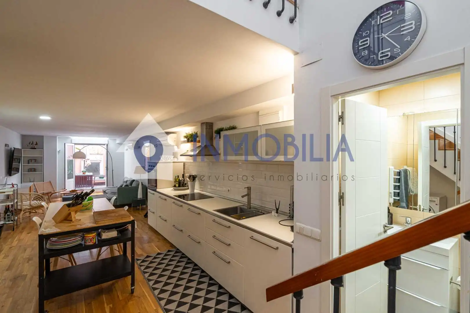 Küche von Maisonette zum Verkauf in Madrid mit Klimaanlage, Heizung und Terrasse